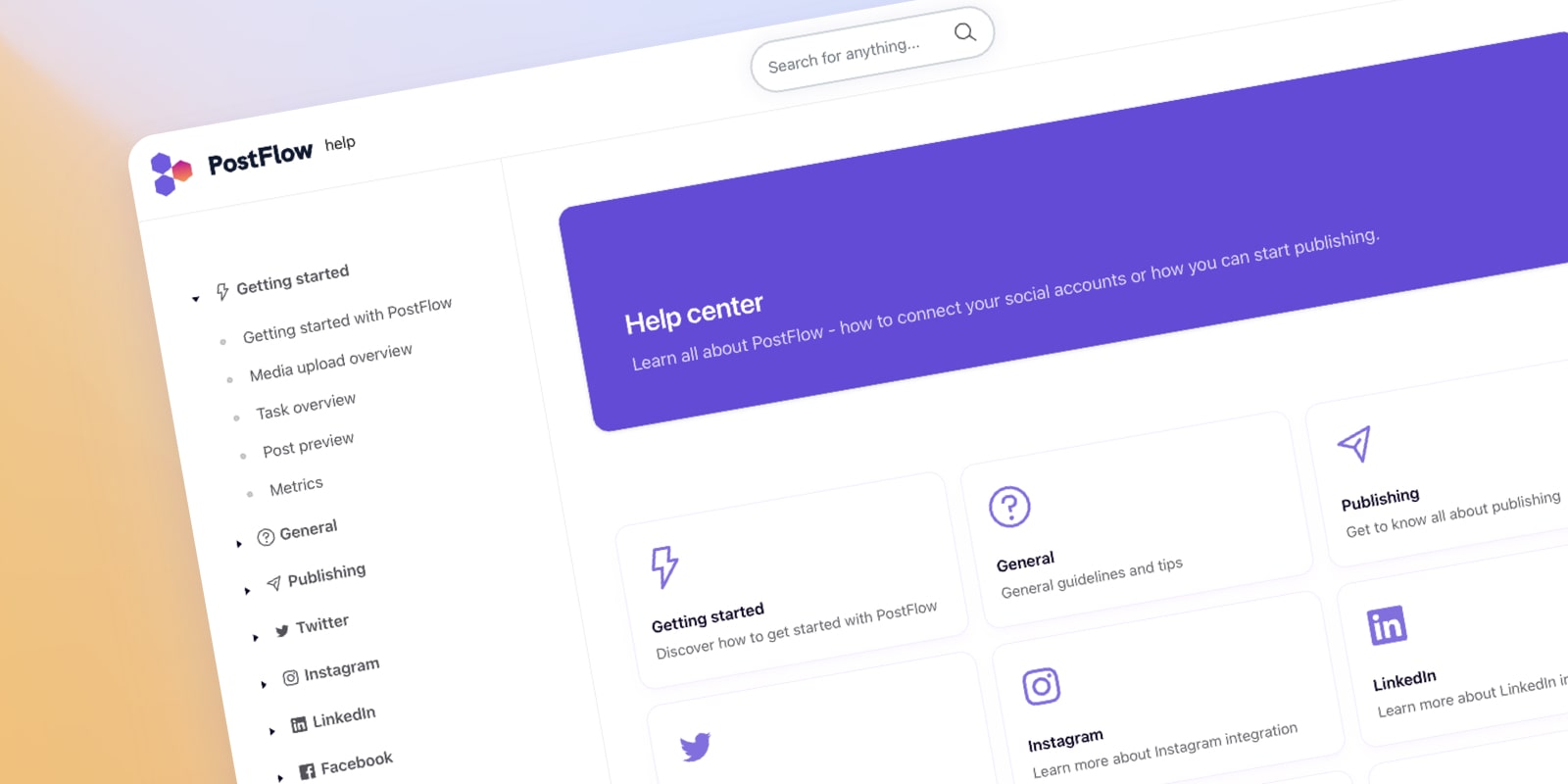PostFlow Help Center